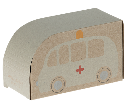 Maileg puinen ambulanssi