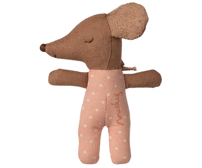 Sleepy / wakey babymus i tändsticksask – Rosa