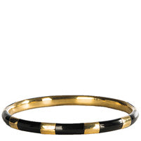 Armband svart och guld stor